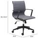 Stacy Dark Gray Office Chair