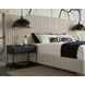 Tarrant Monument Oatmeal Wall Panel King Upholstered Platform Bed