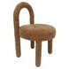 Curco Brown Upholstered Dining Chair Set of 2