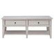 Lake House Weathered White Rectangular Cocktail Table
