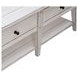 Lake House Weathered White Rectangular Cocktail Table