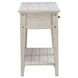 Lake House Weathered White Rectangular Lift Top Occasional Table Set