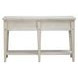 Lake House Weathered White Rectangular Sofa Table