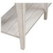 Lake House Weathered White Rectangular Sofa Table