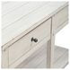 Lake House Weathered White Rectangular Sofa Table