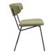 Charon Green Upholstered Dining Chair Set of 2