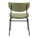 Charon Green Upholstered Dining Chair Set of 2