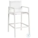 Tiverton White Outdoor Bar Stool