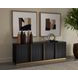 Kalla Charcoal And Brushed Gold Sideboard