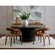 Kalla Charcoal And Natural Round Dining Table