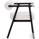 Sova Copenhagen White Dining Arm Chair