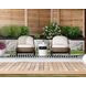 Sumie White Outdoor End Table