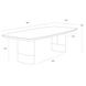 Calida Cream Dining Table