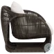 Tulum Louis Cream Performance Fabric Lounge Chair