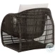 Tulum Louis Cream Performance Fabric Lounge Chair