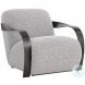 Sonetta Helios Check Black Lounge Chair