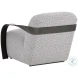 Sonetta Helios Check Black Lounge Chair