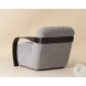 Sonetta Helios Check Black Lounge Chair