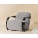 Sonetta Helios Check Black Lounge Chair
