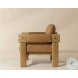 Roslyn Ludlow Sesame Leather Lounge Chair