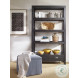 Dawson Black Rustic Bookcase