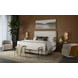 Yasmine Zenith Alabaster Performance Fabric King Platform Bed