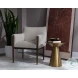 Olevia Santa Cruz Oatmeal Lounge Chair