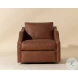 Orwyn Cognac Swivel Lounge Chair
