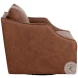 Orwyn Cognac Swivel Lounge Chair
