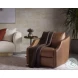 Orwyn Cognac Swivel Lounge Chair