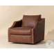Orwyn Cognac Swivel Lounge Chair