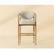 Sigrid Monument Oatmeal Upholstered Bar Stool