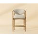 Sigrid Monument Oatmeal Upholstered Counter Height Stool
