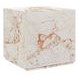 Arlo Cream Breccia Square Marble Top End Table