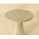 Kline Natural 34" Round Concrete Top Outdoor Bistro Table