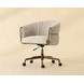 Olma Meg Taupe and Santa Cruz Oatmeal Upholstered Office Chair