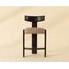 Briarstone Sahara Sand Leather Upholstered Counter Height Stool