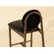 Claribel Bravo Black and Abbington Black Upholstered Bar Stool