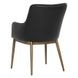 Winslow Bravo Black Upholstered Dining Armchair