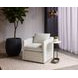 Orlena Gifford Script Upholstered Swivel Lounge Chair