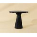 Kliff Black 34" Round Outdoor Bistro Table
