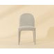 Karina Santa Cruz Oatmeal Upholstered Dining Chair Set of 2