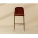 Nestorra Meg Rust Upholstered Barstool