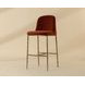Nestorra Meg Rust Upholstered Barstool