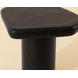 Detti Black Free Form Concrete Top Outdoor End Table