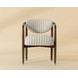 Freya Gifford Script Upholstered Dining Armchair