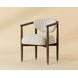 Freya Gifford Script Upholstered Dining Armchair