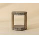 Gardiner Dark Emperador Outdoor Round End Table