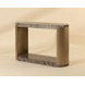 Gardiner Dark Emperador Outdoor Oval Console Table