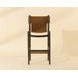 Nile Nubuck Caramel Leather Upholstered Bar Stool